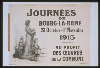 Journeacutees de Bourg-la-Reine . . . 1915 - au profit des oeuvres de la commune