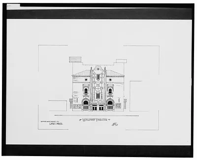 [Waldorf Theatre, Summer St. near Market St., Lynn, Massachusetts] / AFD 1928.