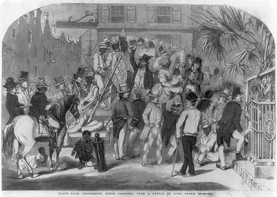 Slave sale, Charleston, S.C.