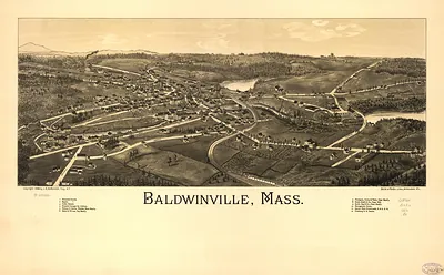 Baldwinville, Massachusetts, 1886