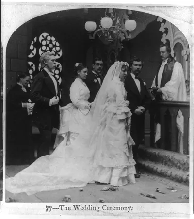 The wedding ceremony