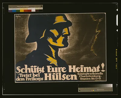 Schuumltz eure Heimat! Tretet bei dem Freikorps Huumllsen / Gipkens.