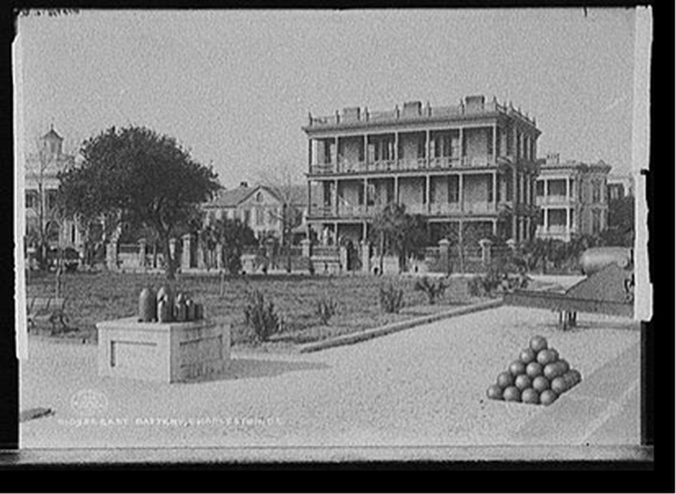 East Battery, Charleston, S.C., c1906. — historic photograph