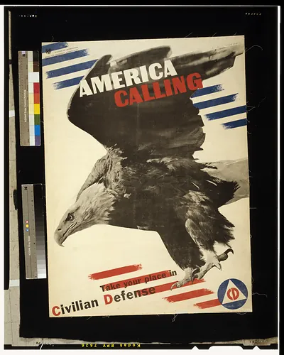 America calling. Take your place in civilian defense / Herbert Matter.