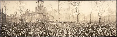 Philadelphia Indedence Square, Pennsylvania, 1917