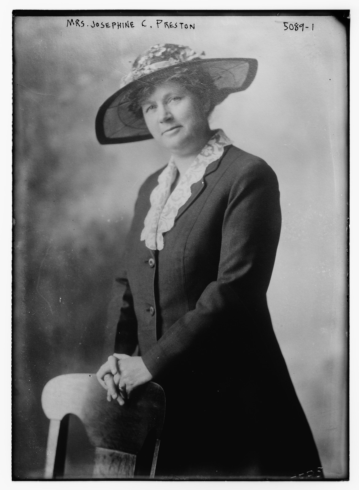 Mrs. Josephine C. Preston, n/a — historic photograph