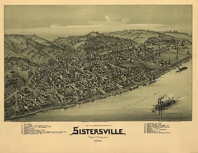 Sistersville, West Virginia, 1896