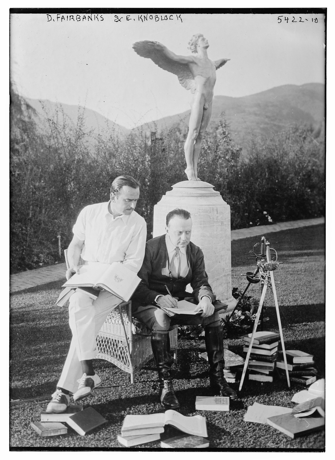D. Fairbanks & E. Knoblock, n/a — historic photograph