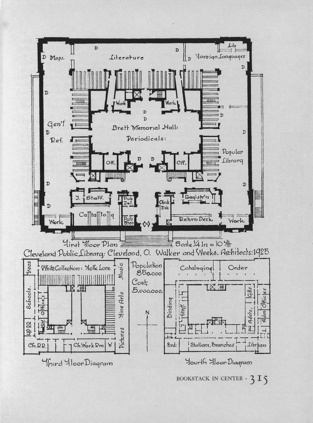 Cleveland Public Library Clevelan — historic image