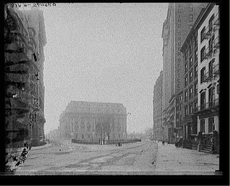 [New York, N.Y., Custom House and Bowling Green], [between 1907 and 1910] — historic photograph