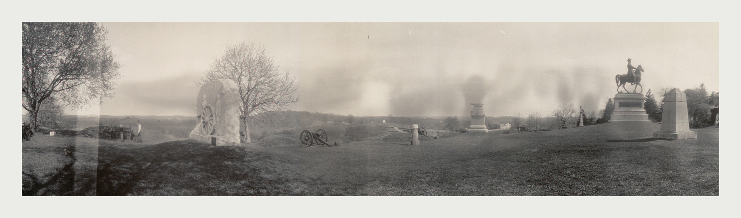 PA East Cemetery Hill 1- Gettysburg, 1909 — historic image