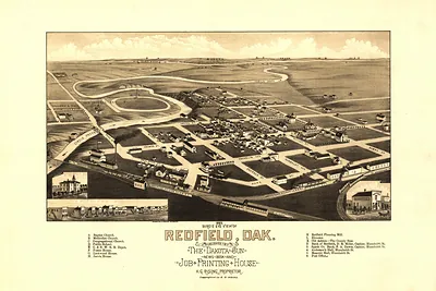 Redfield, Dakota Territory, 1883