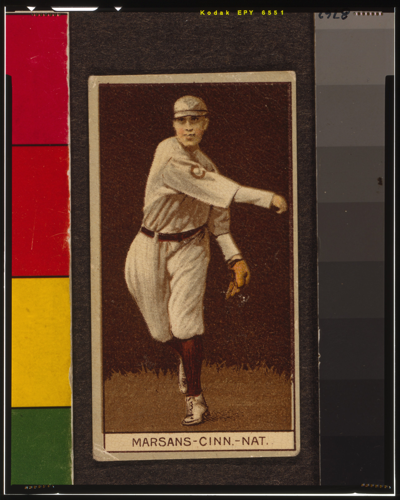 Brown Backgrounds (T207), 1912 — historic print