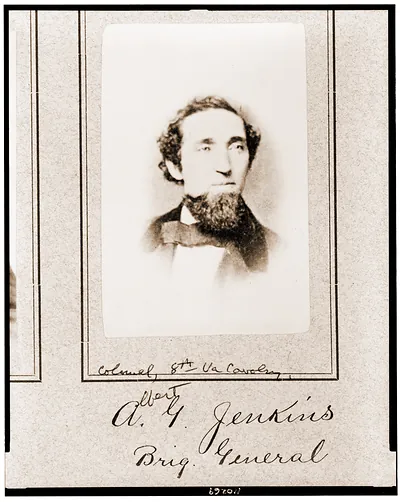 Albert G. Jenkins Brig. General head-and-shoulders portrait facing right