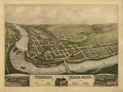 Turners Falls, Massachusetts, 1877