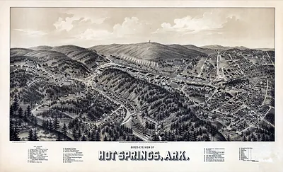 Hot Springs, Arkansas, 1888