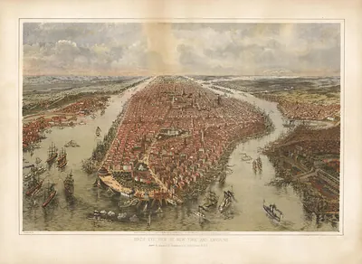 New York City, New York, 1865