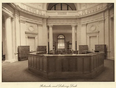 Rotunda and Delivery Desk