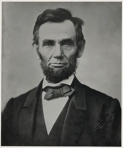 Abraham Lincoln, Head-And-Shoulders Portrait, Facing Front