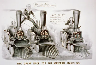 The great race for the Western stakes 1870