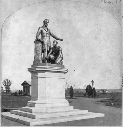 Emancipation Monument, Lincoln Park, Washington, D.C. - Thomas Ball, sculptor