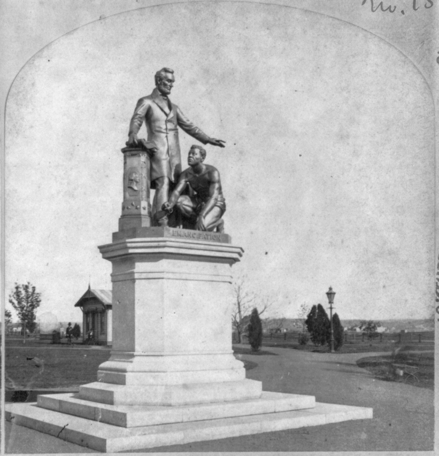 Emancipation Monument, Lincoln Park, Washington, D.C. - Thomas Ball, sculptor, 1870 Nov. 13. — historic photograph