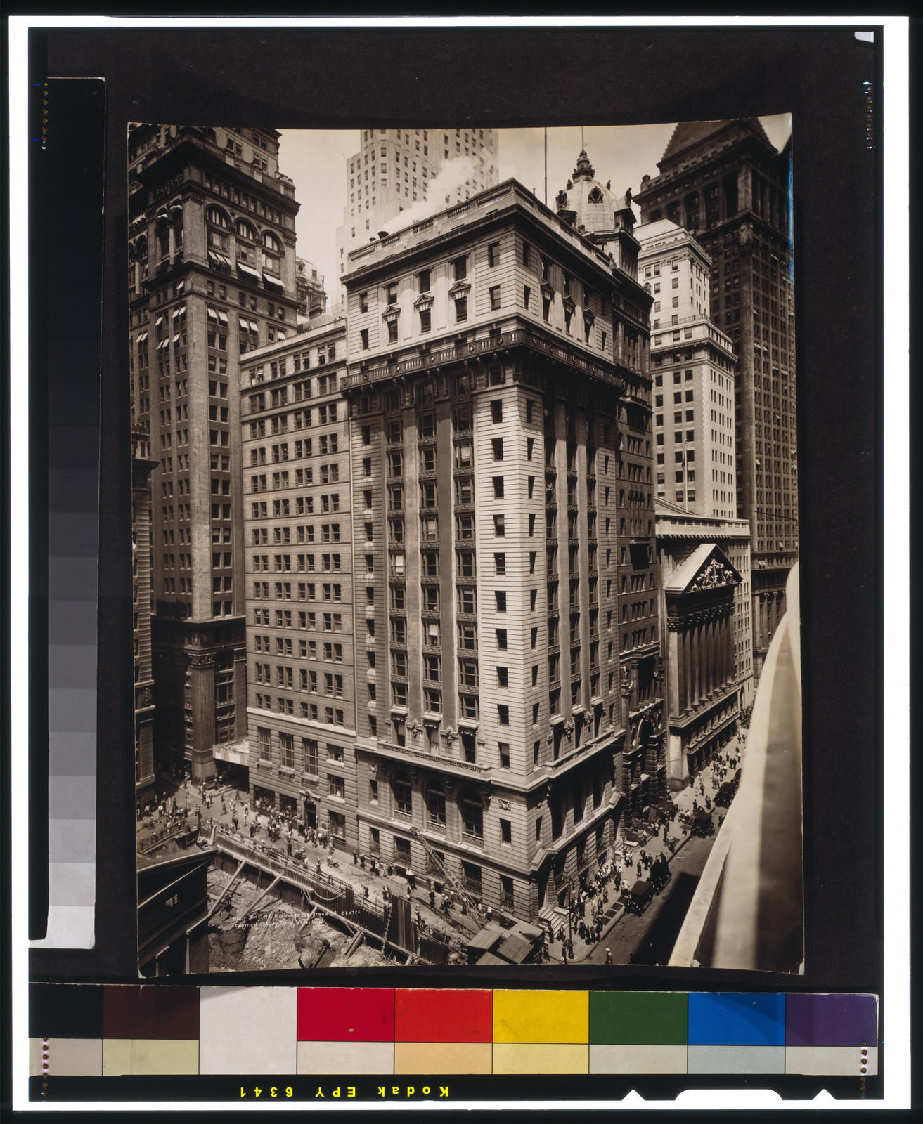 Blair Bldg. etc. Exchange Pl. & Broad St., c1932. — historic photograph