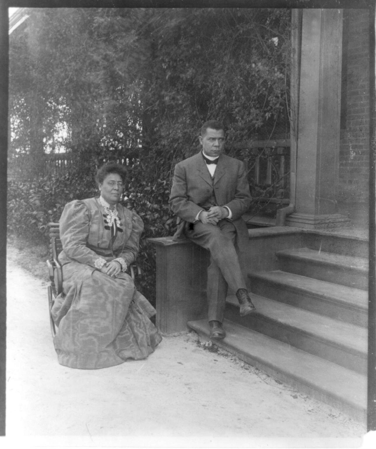 [Booker T. Washington] — historic photograph