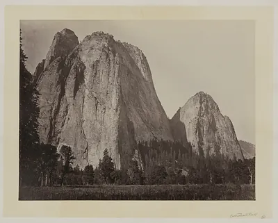 [Cathedral Rock, Yosemite Valley, Calif.]