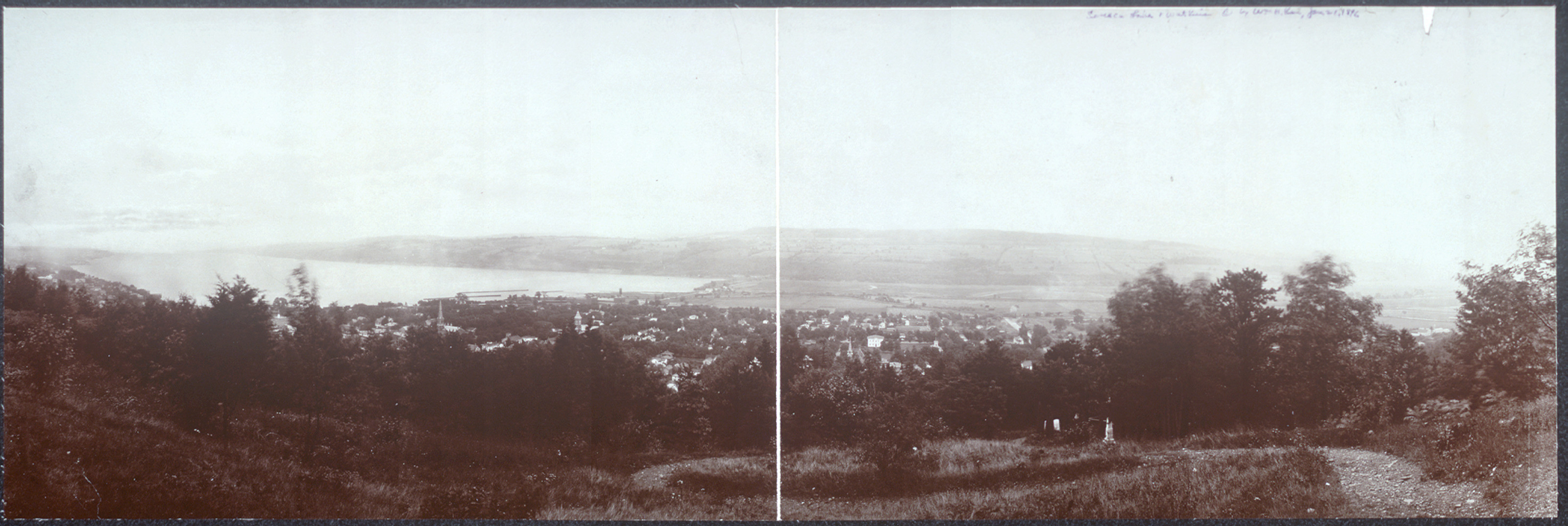 Seneca Lake & Watkins Glen, New York, 1896, 1896 — historic image