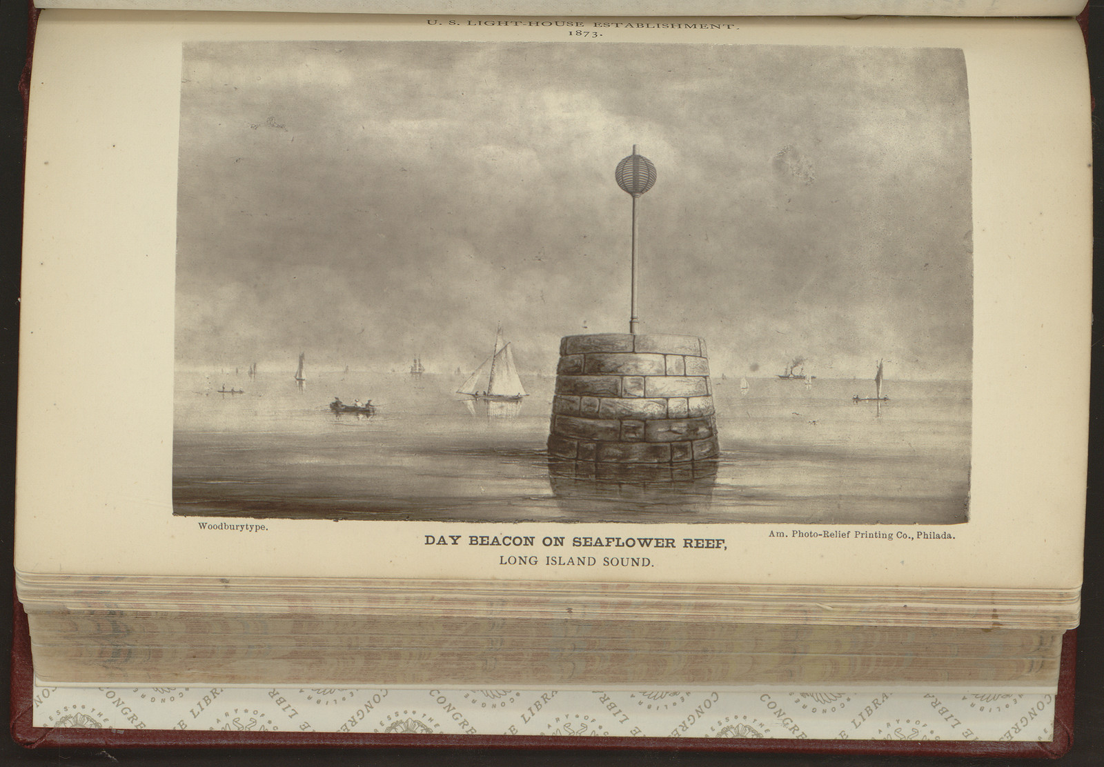 Daybeaconon Seaflower Reef Long Is — historic image