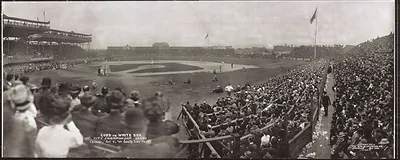 Cubs vs White Sox, South Side Park, Illinois, 1909
