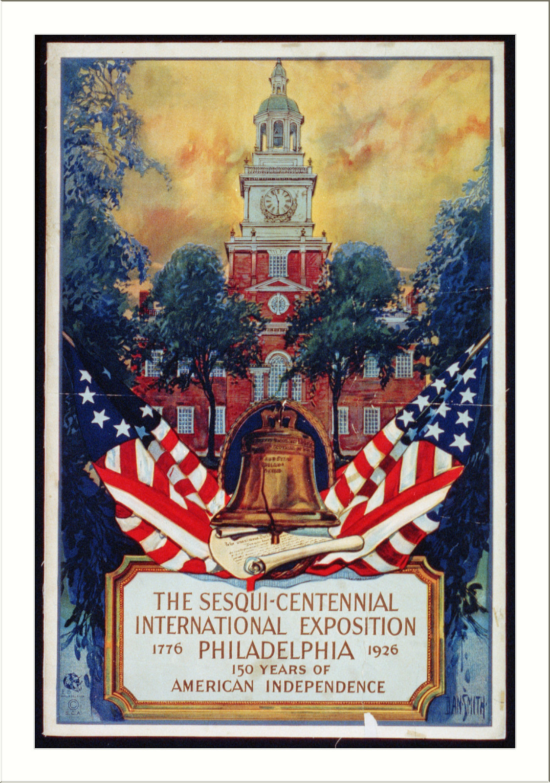 The Sequi-Centennial International Exposition Philadelphia, 1776-1826, Philadelphia : E.B., 1926. — vintage poster