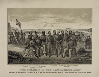 The Generals of the Confederate Army