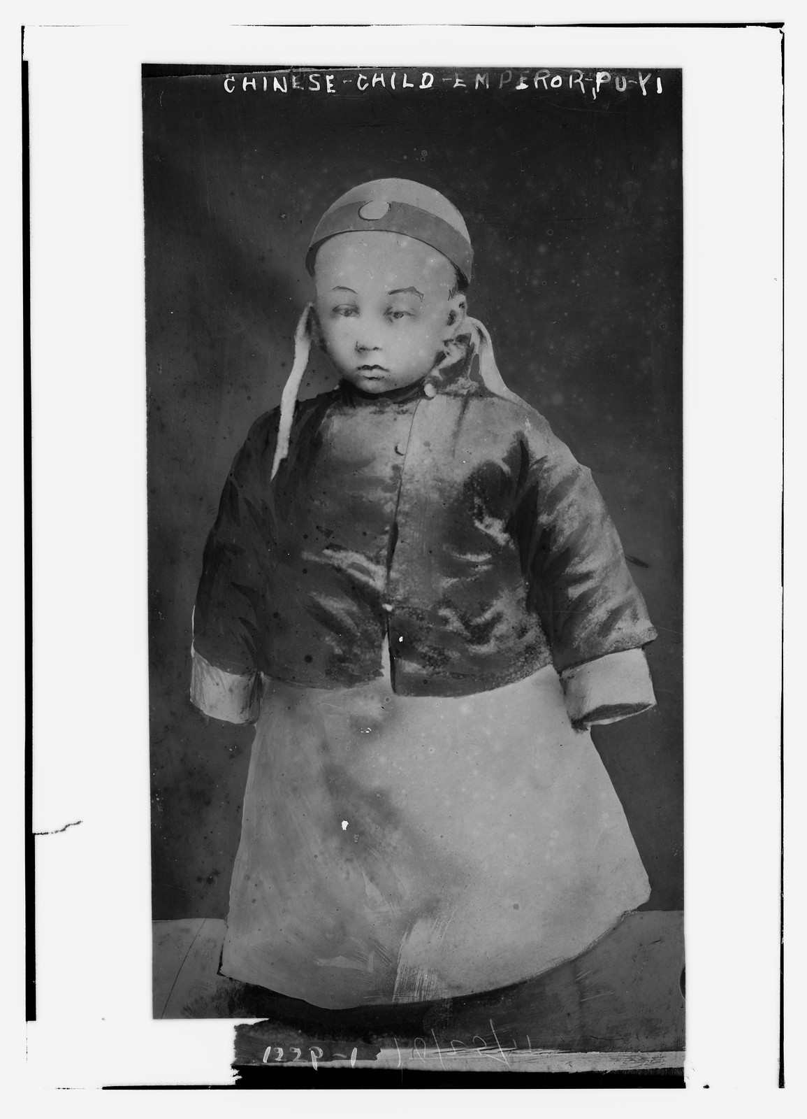 Chinese child, Emperor PU-YI, n/a — historic photograph