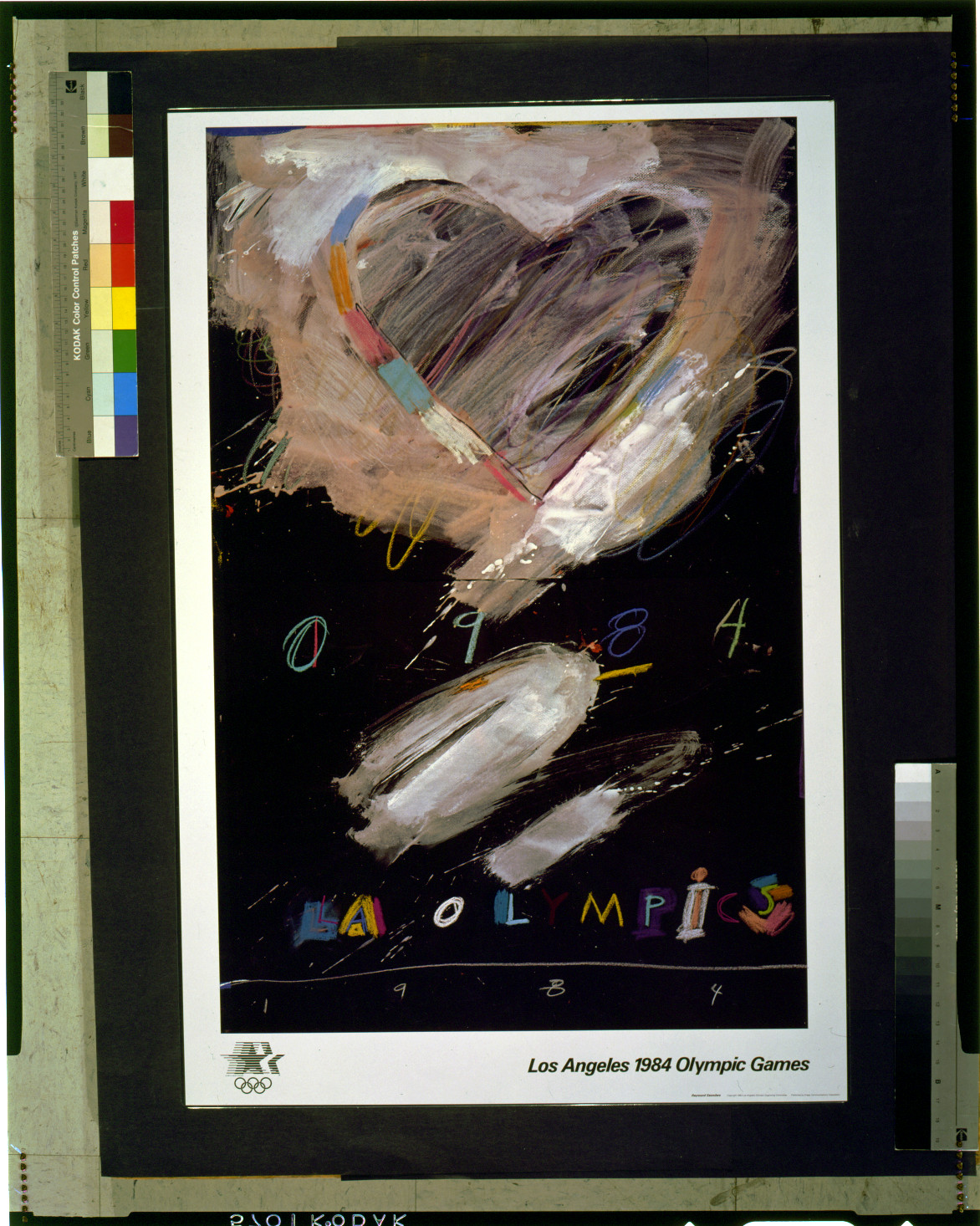 Los Angeles 1984 Olympic Games, Los Angeles : Knapp Communications Corporation, c1982. — vintage poster