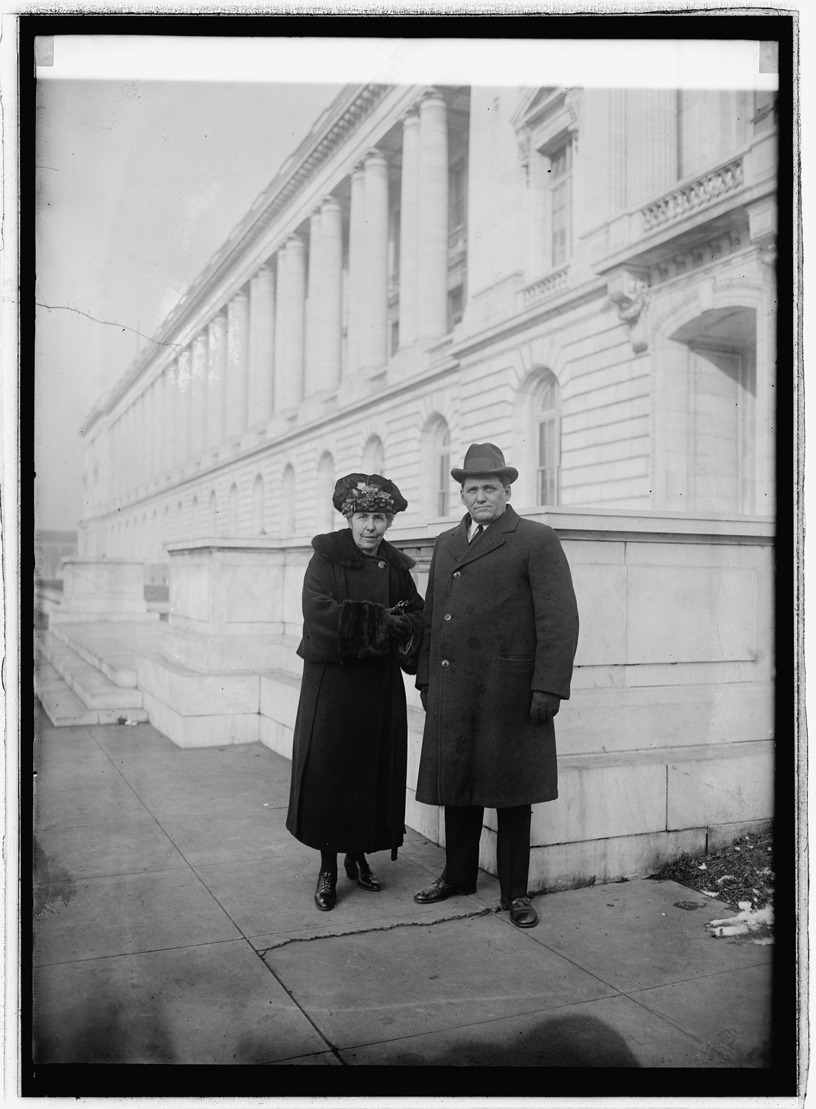 Sen. & Mrs. Brookhart, 1/26/23, [19]23 January 26. — historic photograph