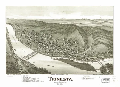 Tionesta, Pennsylvania, 1896