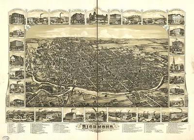 Richmond, Indiana, 1884