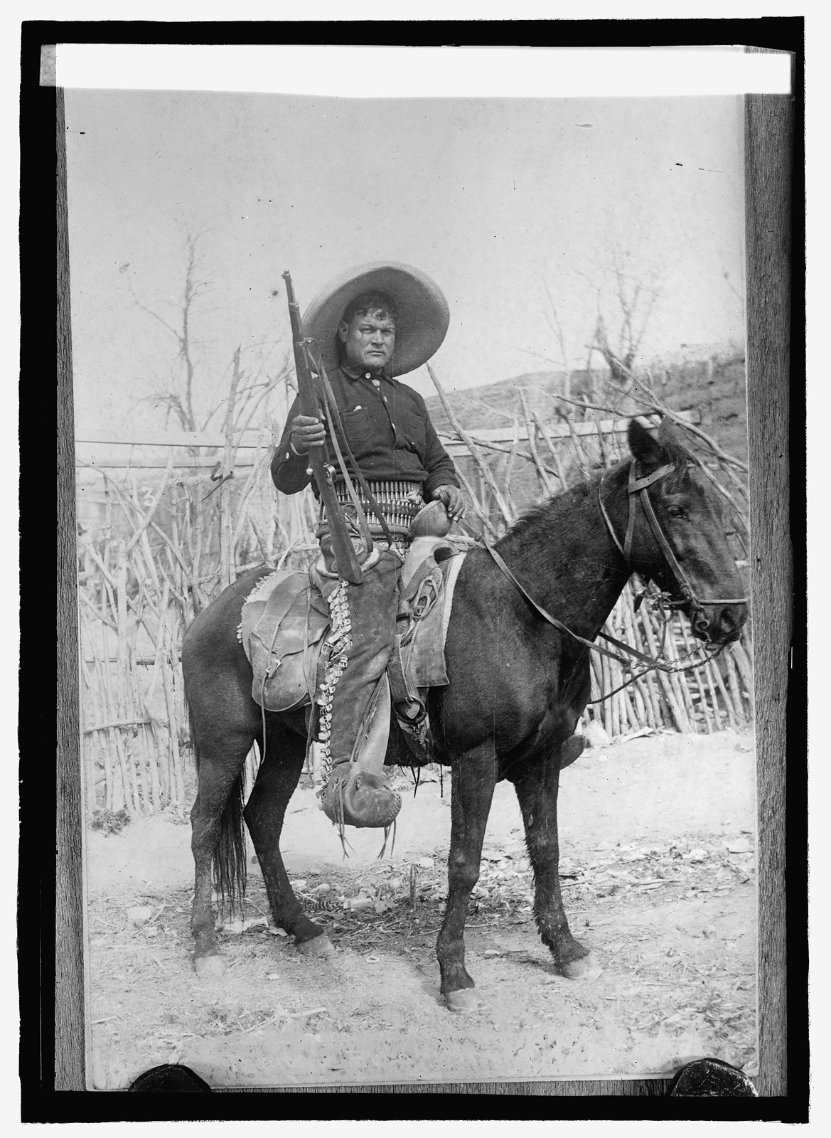 A Mexican Peon soldier, [between 1908 and 1919] — historic photograph