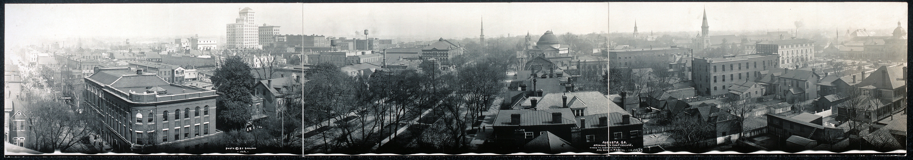 Augusta adjacent to Camp Hancock, Georgia, 1918, 1918 — historic image