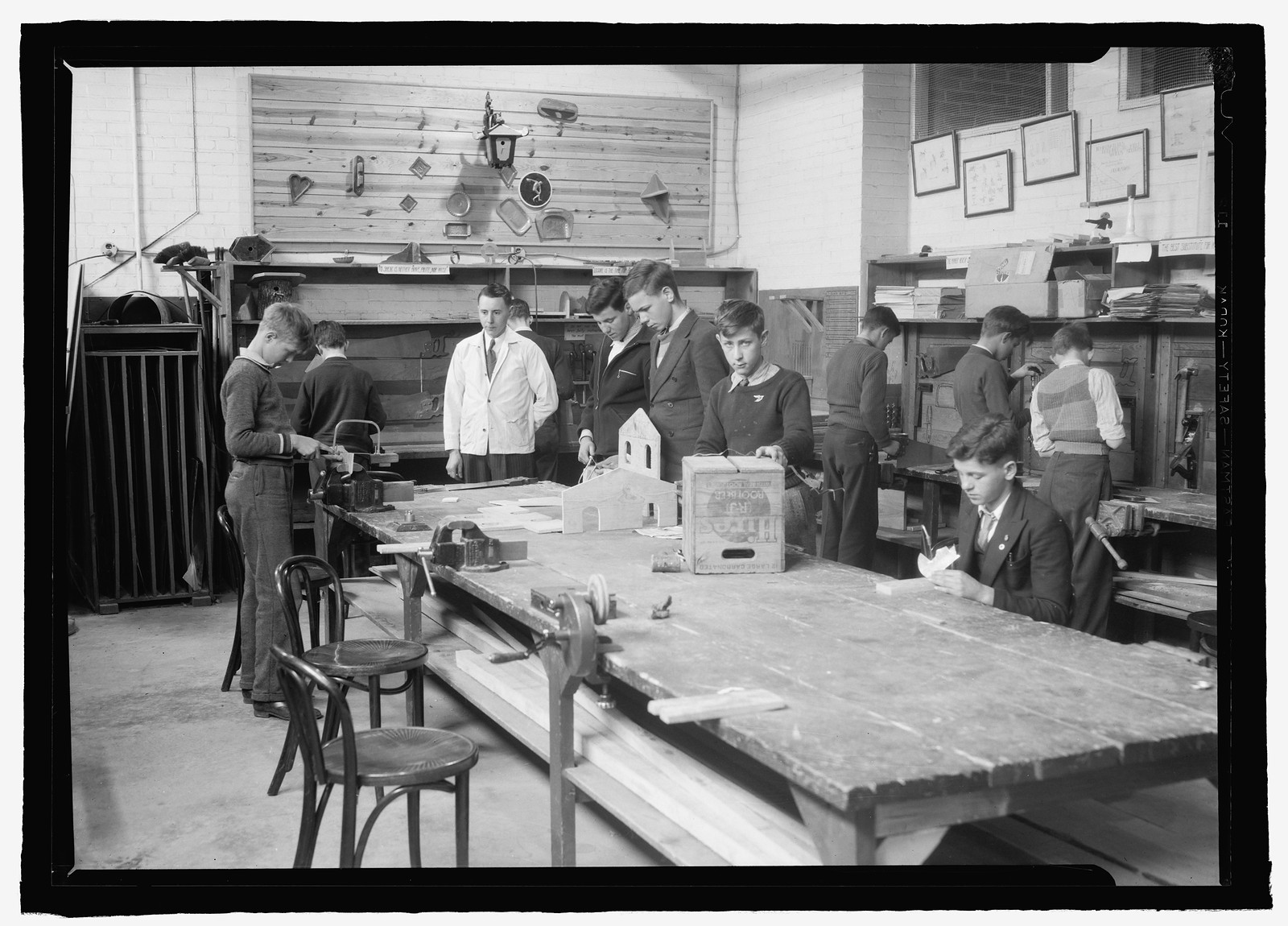 Rockville High School, c.1936, ca. 1936. — historic photograph