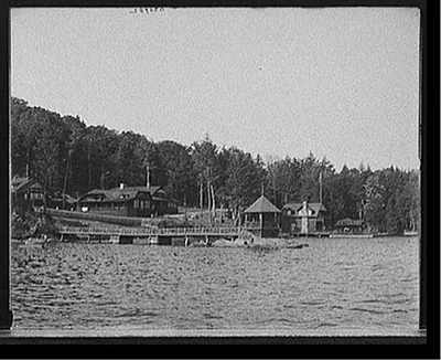 [Upper Saranac Lake, Fish Rock Camp, Adirondacks, N.Y.]