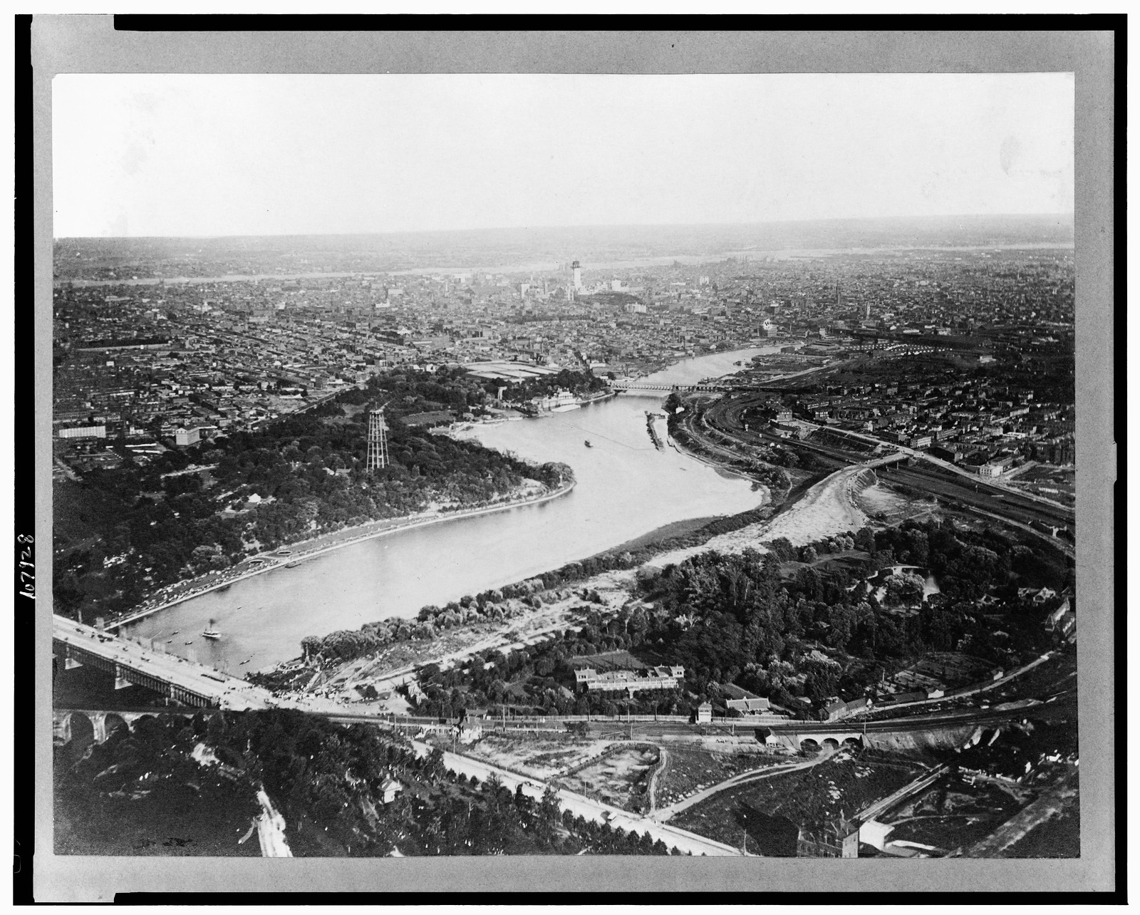 [Aerial view of Philadelphia, Pennsylvania], c1893. — historic photograph