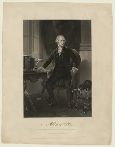 A Hamilton from the original painting by Chappel, in the possession of the publishers