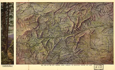 The Land of the Sky: Western North Carolina, Its Mountains, Streams and Lakes