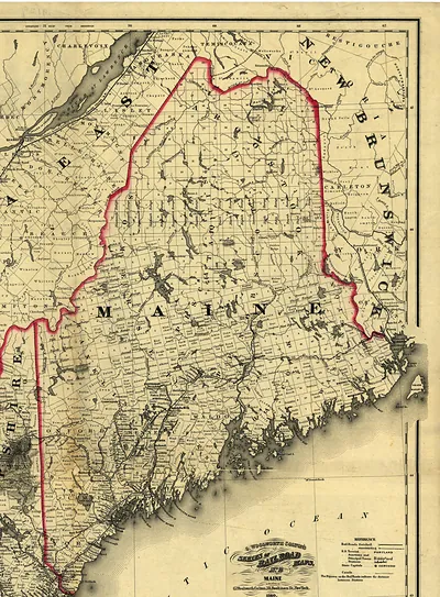 Maine 1860, Maine