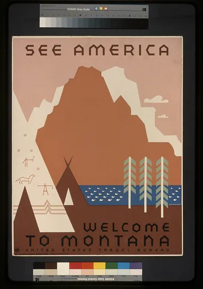 See America Welcome to Montana / Rothstein.