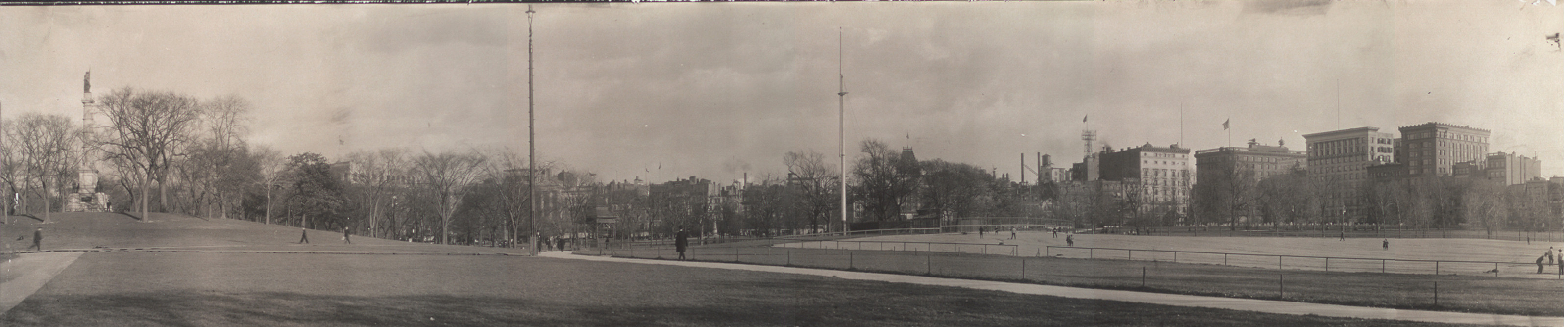 Boston Common, Massachusetts, 1910, 1910 — historic image