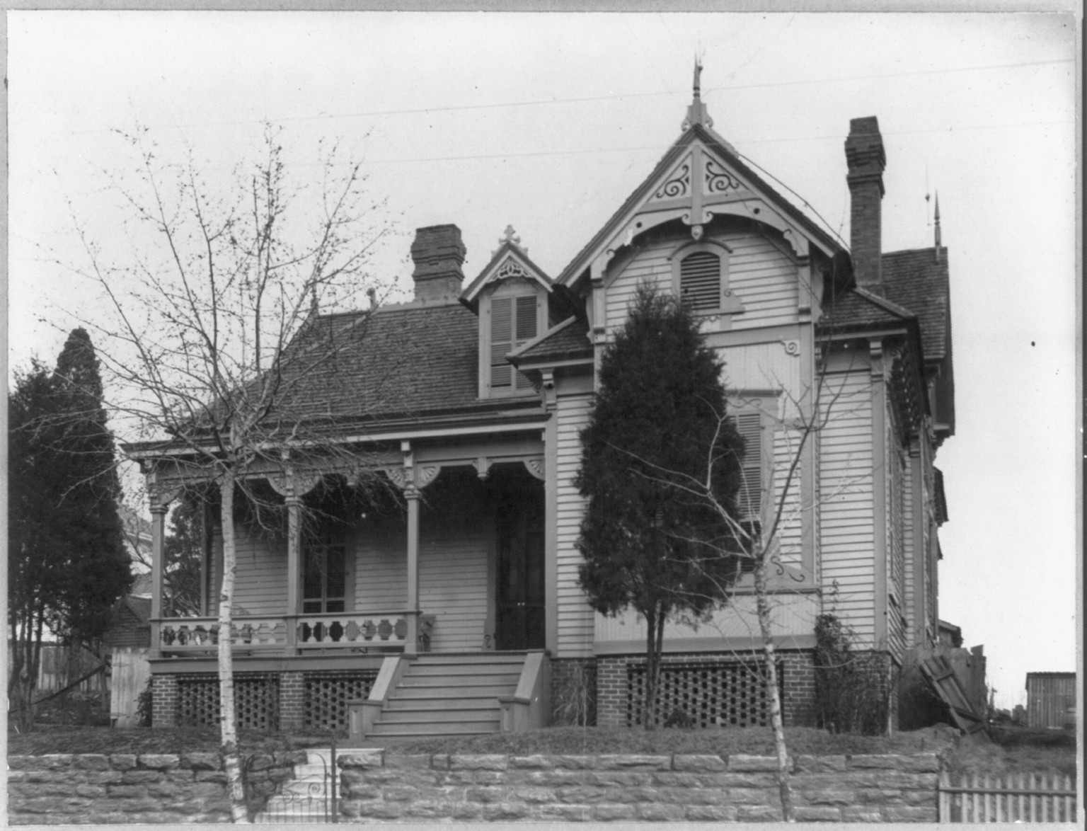Home of Bishop Gaines, Atlanta, Ga., [1899?] — historic photograph